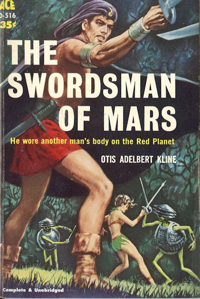 the swordsman of mars, otis adelbert kline